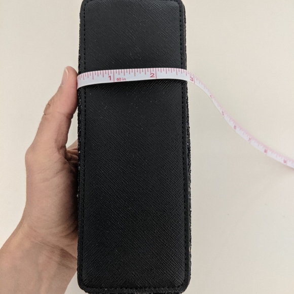 EUC! Kate Spade New York Little Shiloh Greta Court Black Makeup Cosmetic Case - Picture 13 of 15